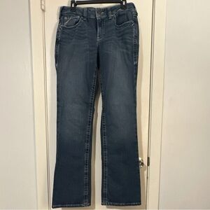 Ariat Women's FR Work Pants 30L Blue Cotton Blend Construction Industry